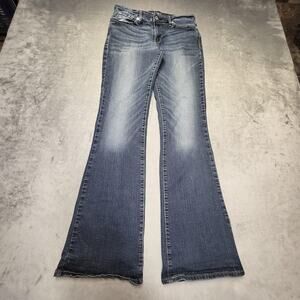 DENIZEN Jeans Womens 8M Blue Bootcut Mid Rise Stretch 5-Pocket